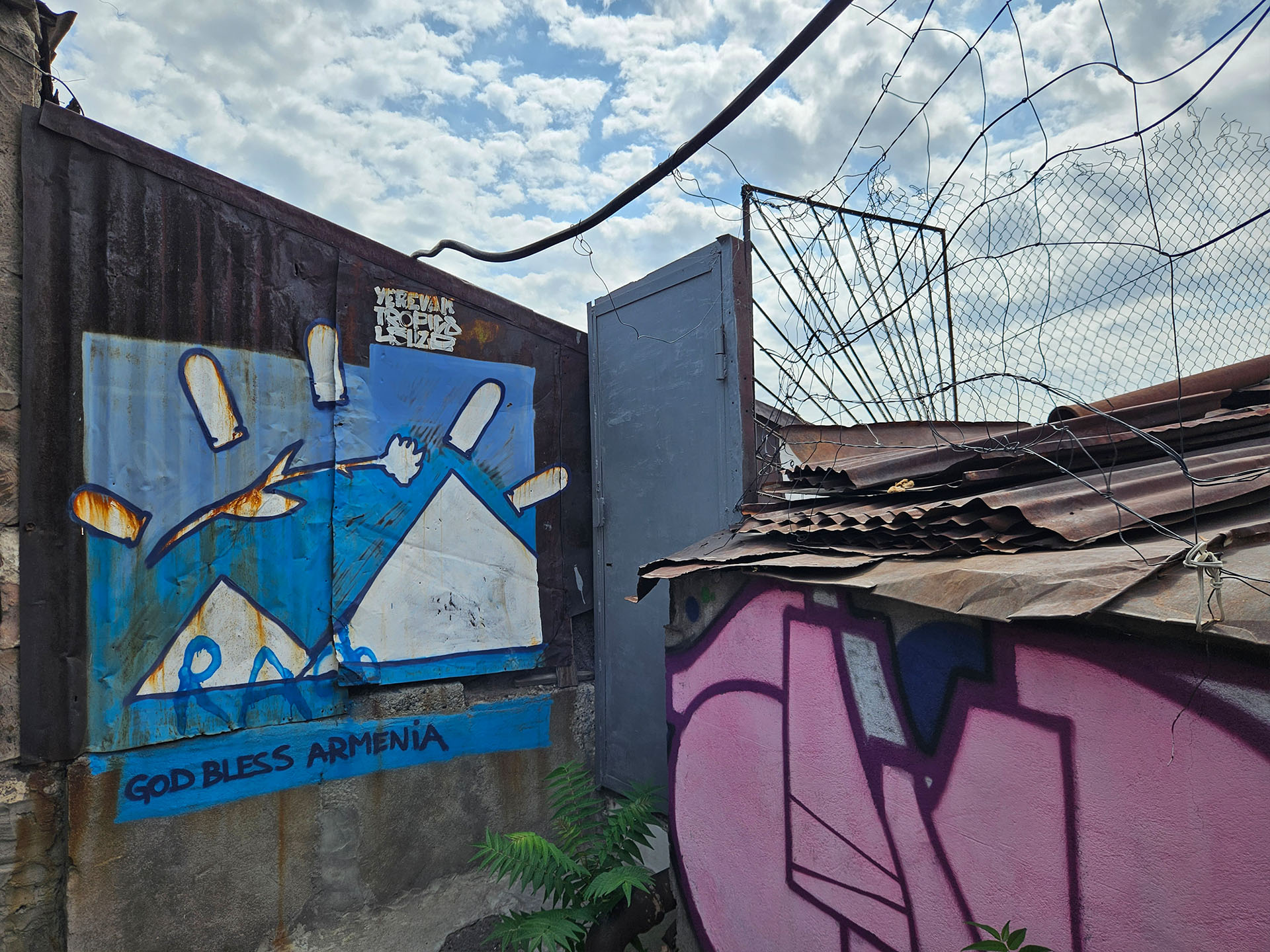 Armenien – Graffiti in Yerevan