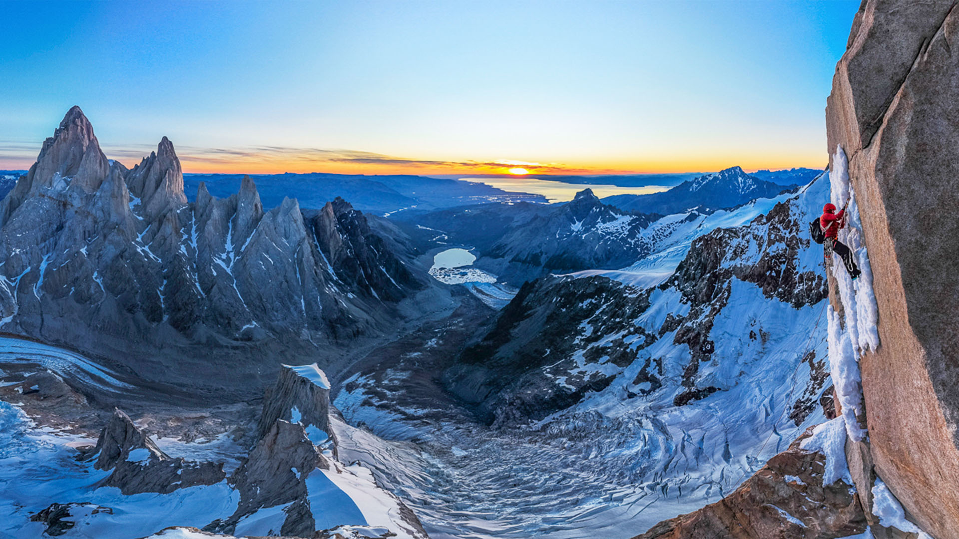 Tyler Lekki in Patagonien