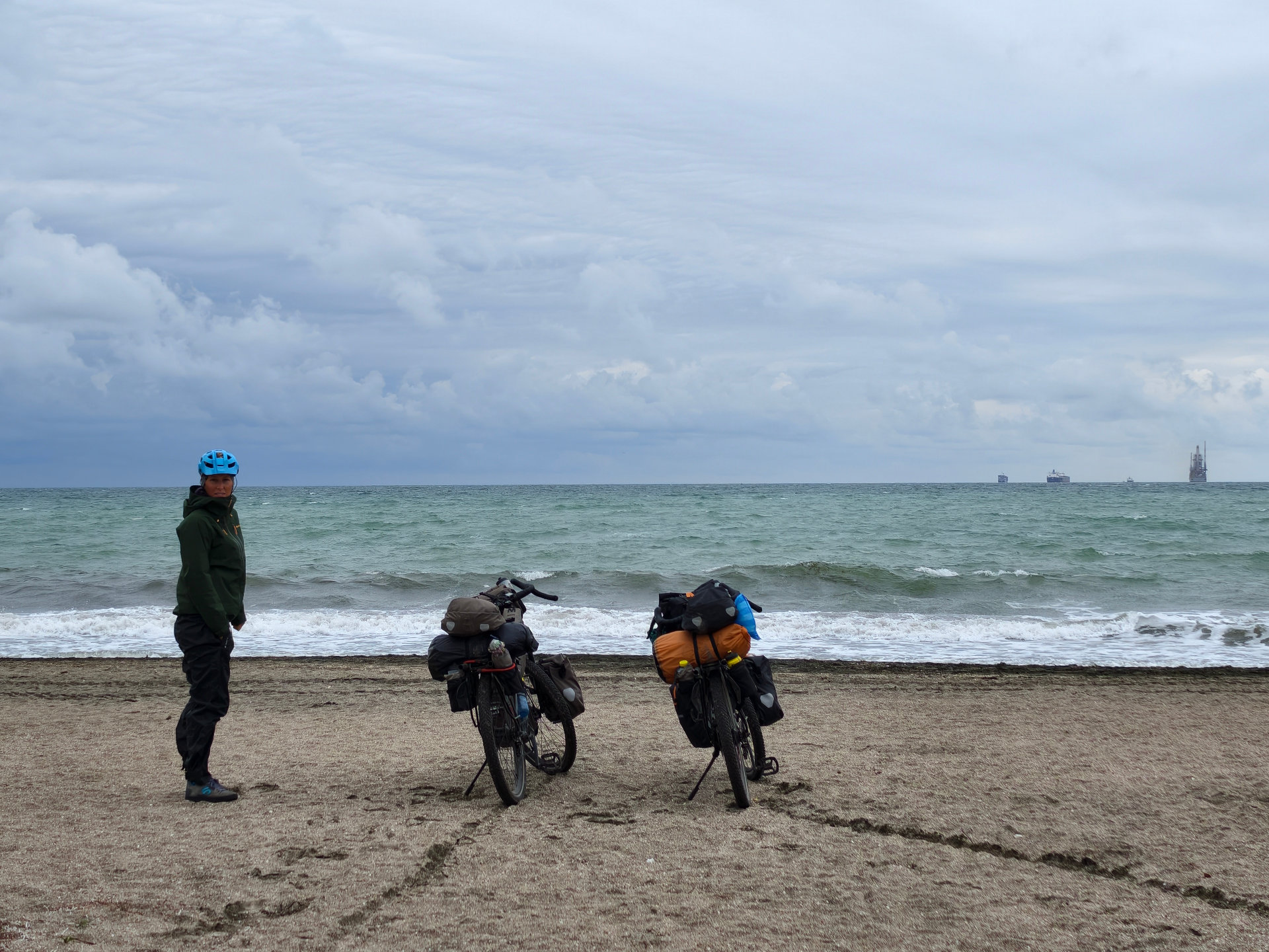 Wir haben das Schwarze Meer erreicht – unser erstes kleines Etappenziel!