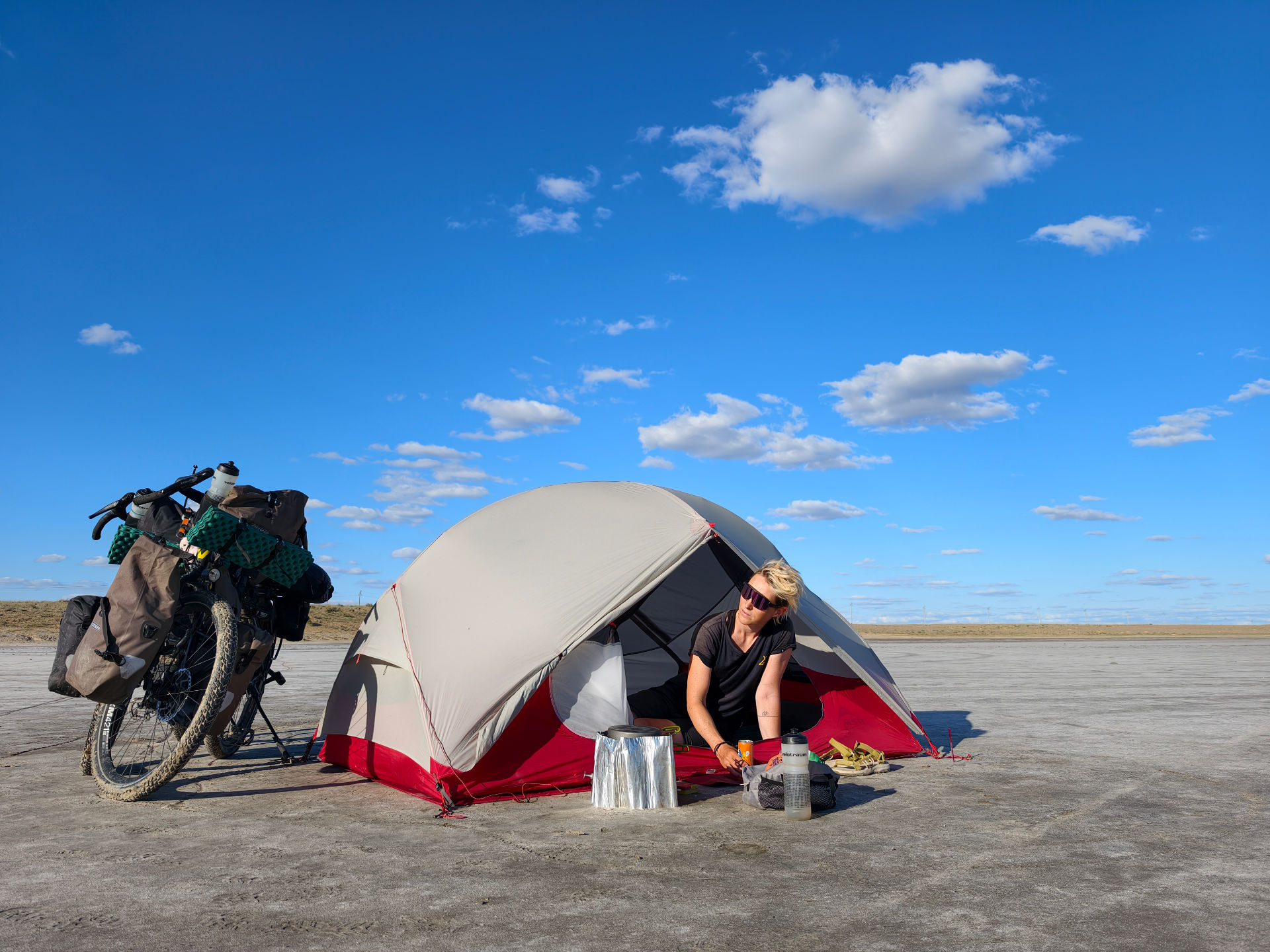Campen am Salzsee.